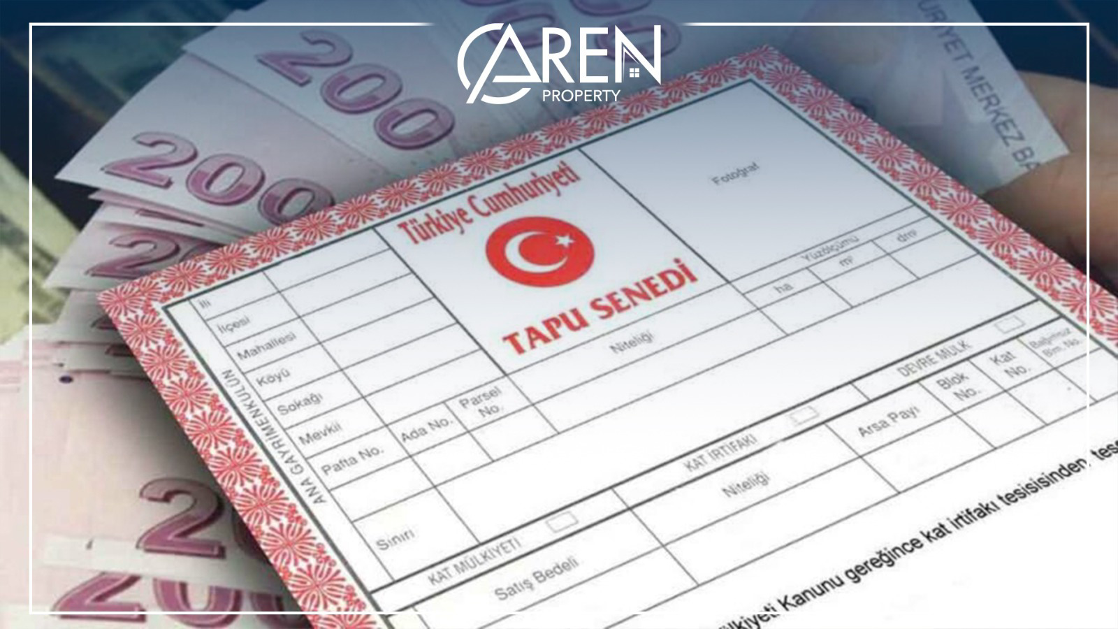 رسوم معاملات التسجيل والطابو في تركيا fees-for-registration-and-title-deed-transactions-in-turkey
